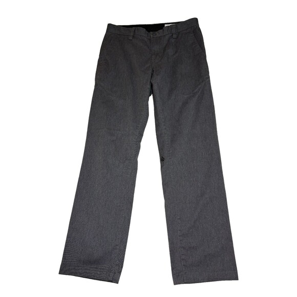 Mens Volcom Frickin Modern Chino Pants Straight Leg Gray Skateboard Grunge Sz 32 - Picture 2 of 9